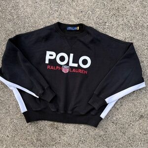 PoloRalph Lauren Sweatshirt Women’s S Pullover Boxy Dolman Sleeves